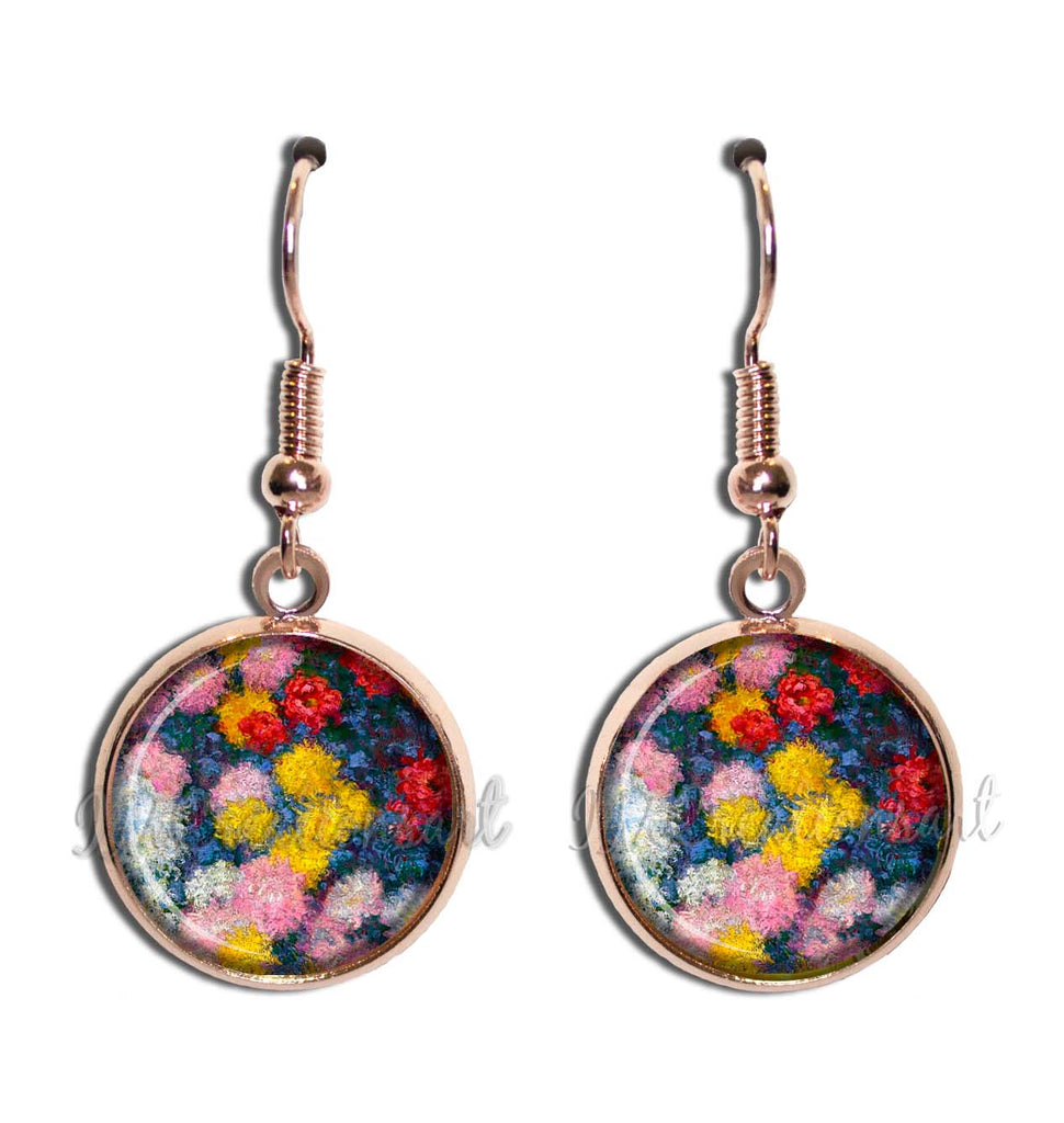 Monet's Chrysanthemum Pastel Fireworks