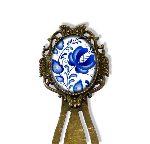 Pretty Gzhel Florals