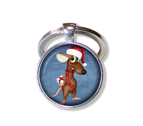 Whimsical Christmas Critter Rat