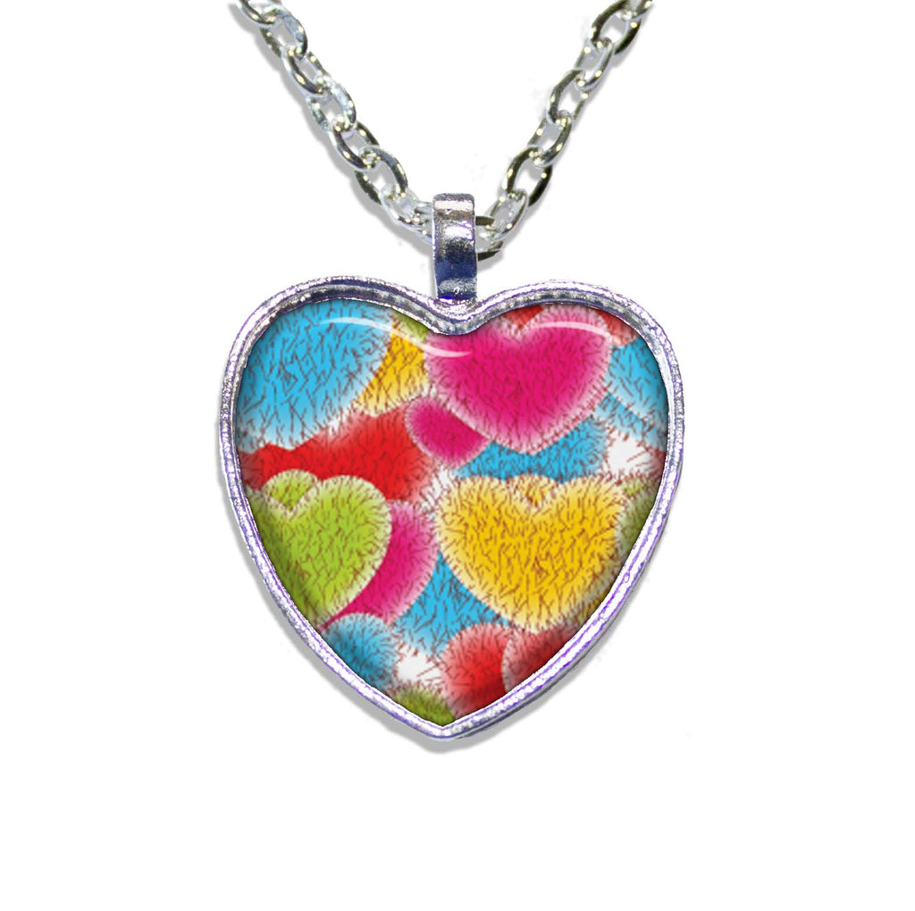 Fuzzy Heart Pattern