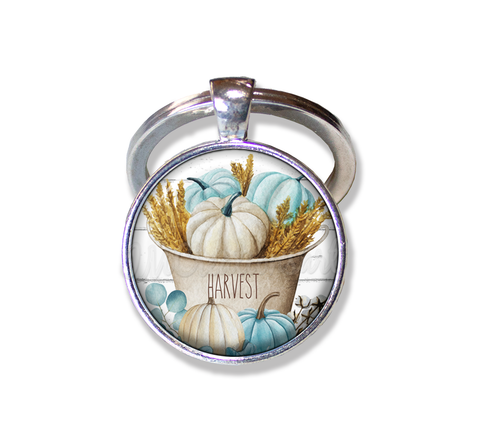 Autumn Harvest Blue Tan