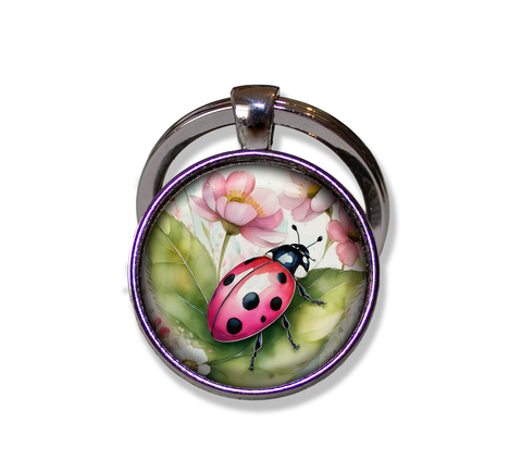 Watercolor Style Ladybug