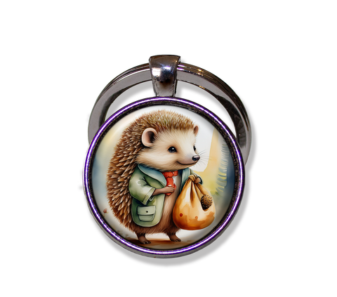 Sweet Hedgehog with Sack