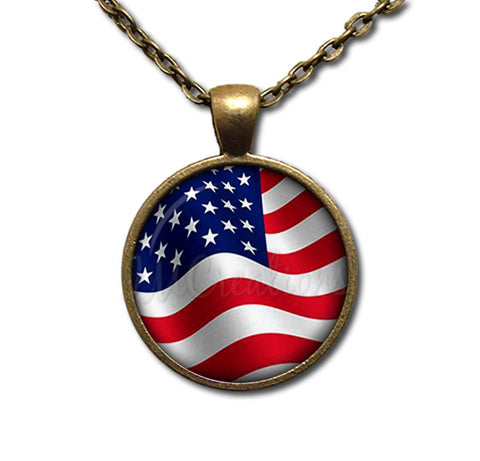 Wavy American Flag