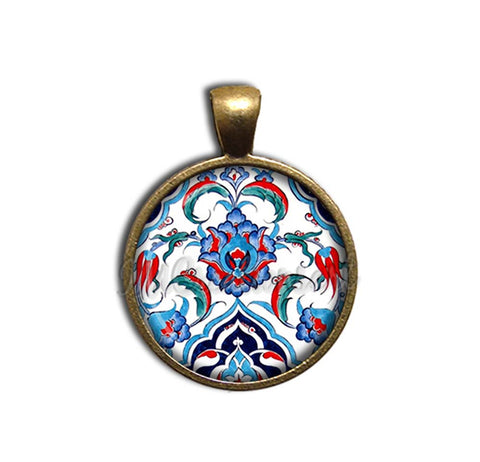 Iznik Turkish Ethnic Cultural Pattern