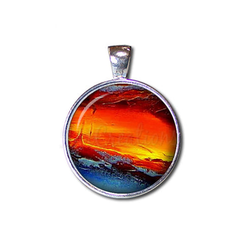 Volcanic Lava Pattern Style Nature