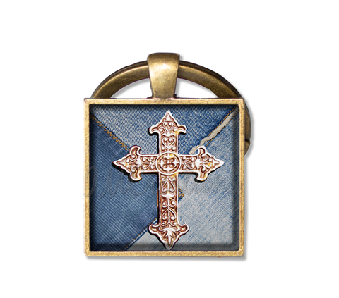 Denim Cross