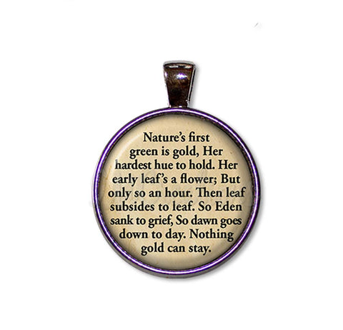 Robert Frost Nothing Gold Can Say