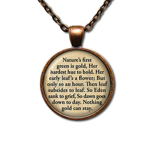 Robert Frost Nothing Gold Can Say