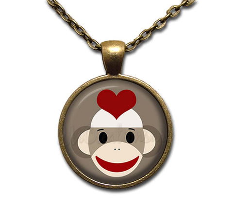 Sock Monkey Red Heart