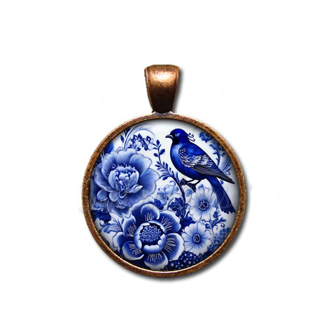 A Delft Blue Bird