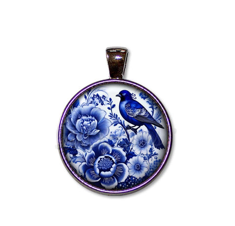 A Delft Blue Bird