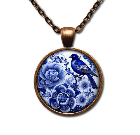 A Delft Blue Bird