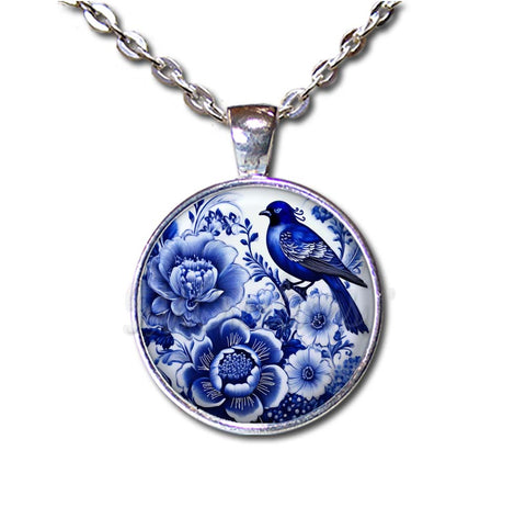 A Delft Blue Bird