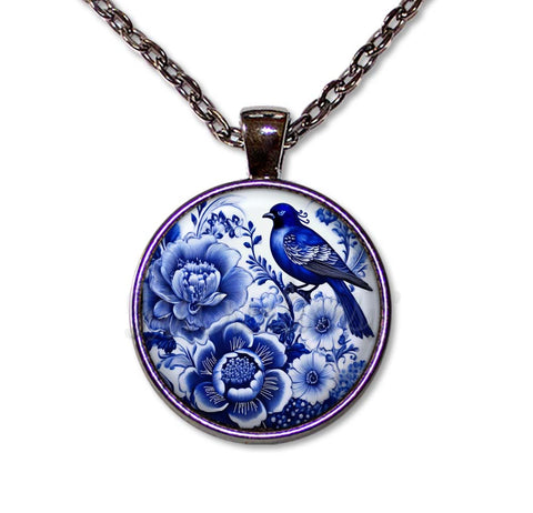 A Delft Blue Bird