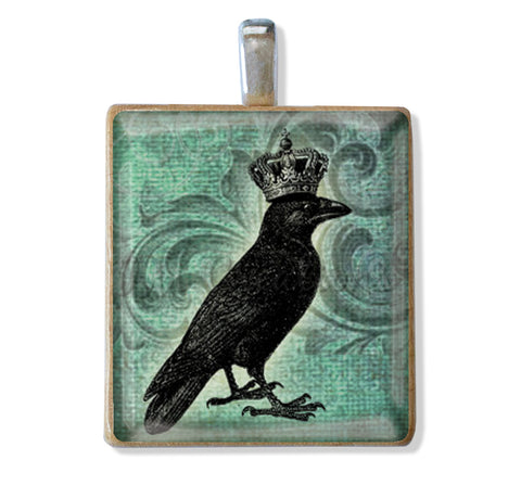 Crowned Black Crow