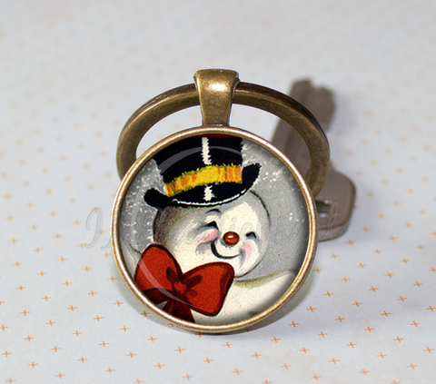 Vintage Old Fashioned Snowman