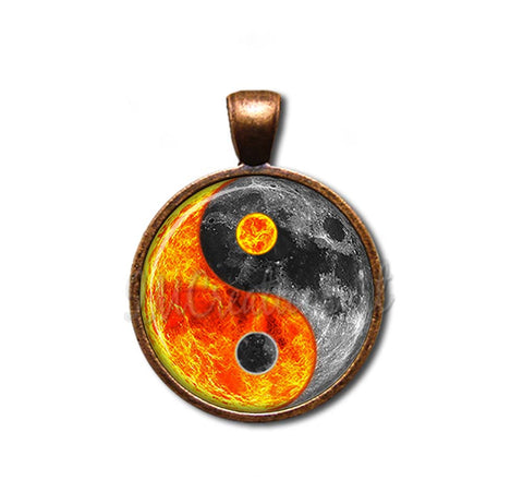 Yin Yang Sun and Moon
