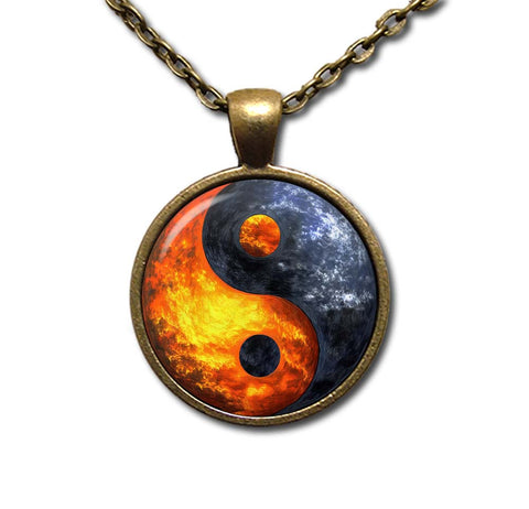 Yin Yang Sun and Moon