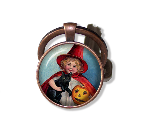 Halloween Vintage Sweet Little Witch