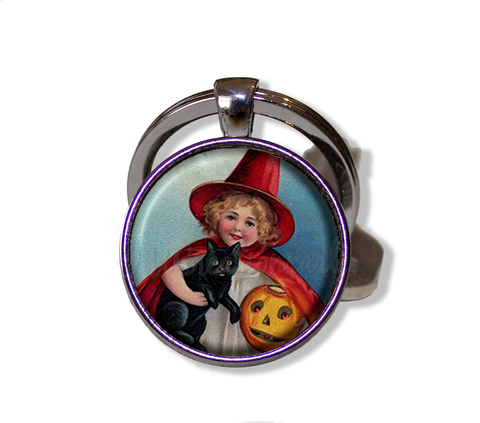 Halloween Vintage Sweet Little Witch