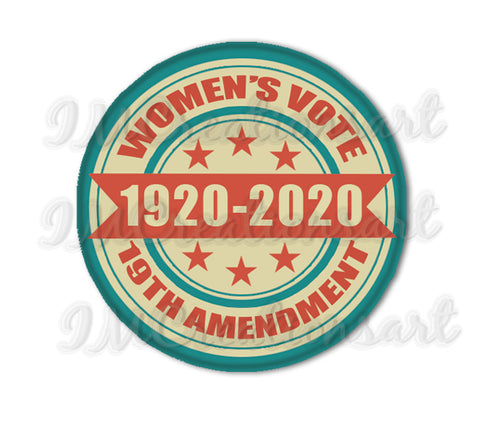 Women's Vote Woman Rights 19th Amendment Election