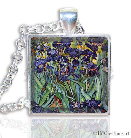 Van Gogh's Irises (square)