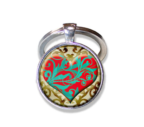 Baroque Red Heart