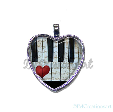 Piano Keys Heart
