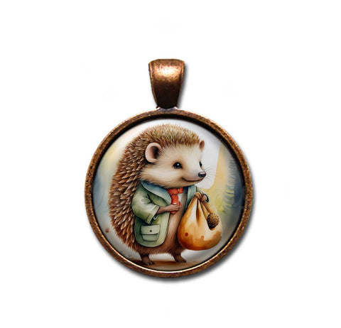 Sweet Hedgehog with Sack
