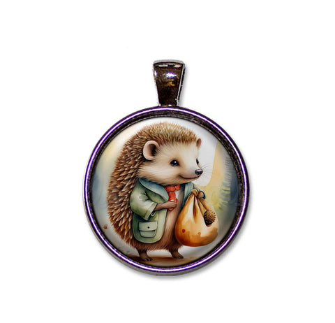 Sweet Hedgehog with Sack