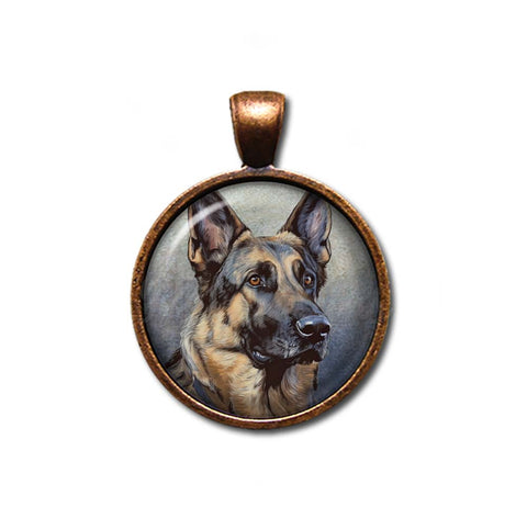 Stoic German Shepherd