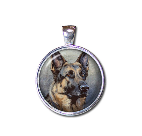 Stoic German Shepherd
