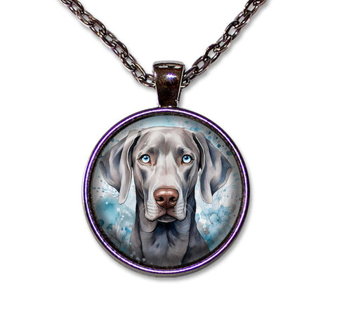 Blue Eyed Weimaraner