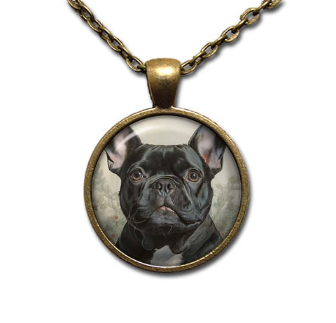 Vintage Style French Bulldog