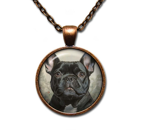 Vintage Style French Bulldog