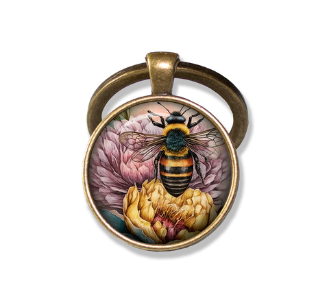 Vintage Florals and Bee