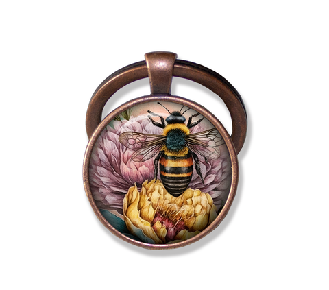 Vintage Florals and Bee