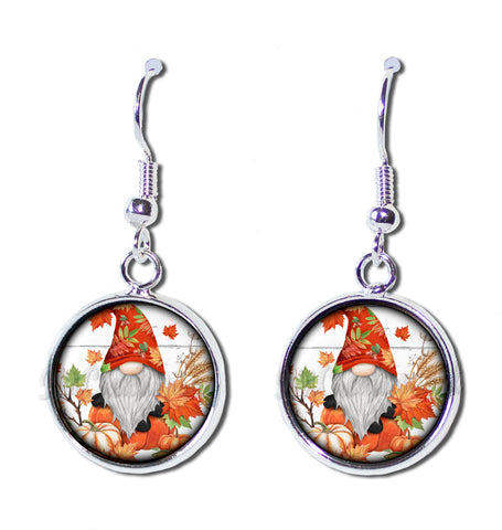 Autumn Theme Gnome [earrings]