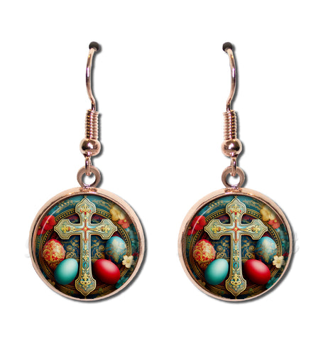 Orthodox Easter Cross and Egg