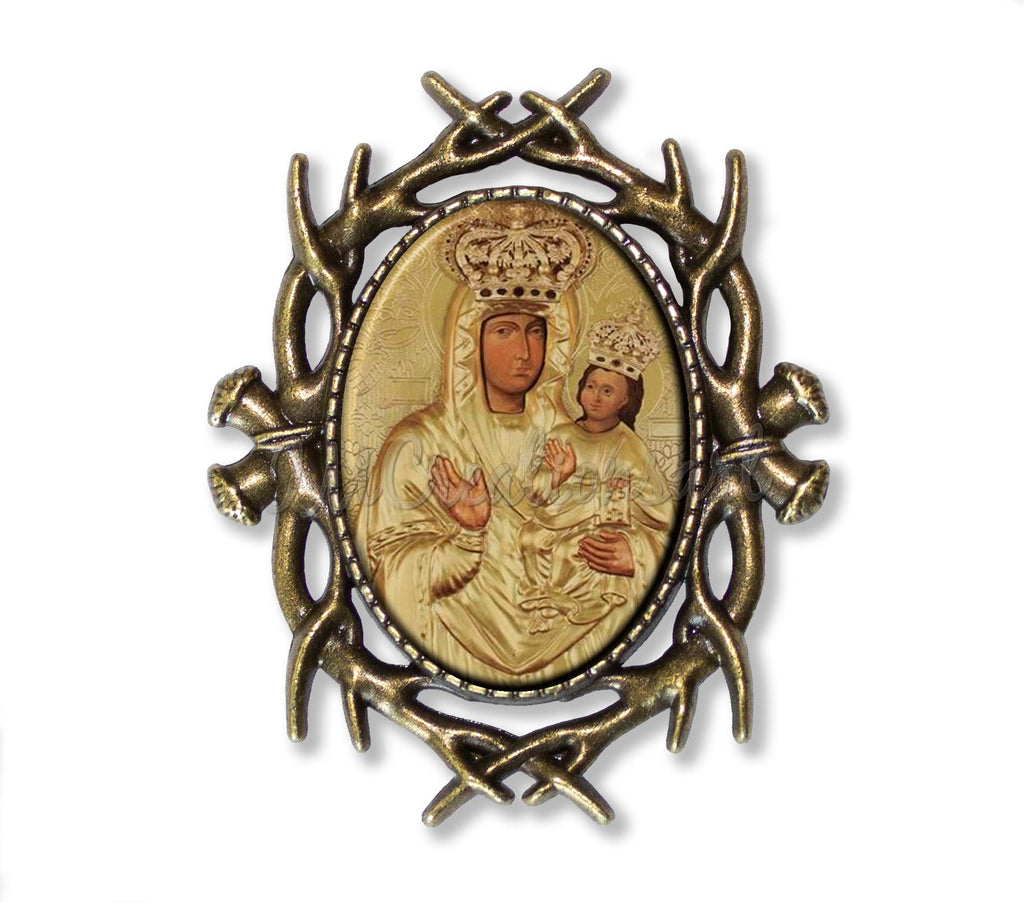 Zarvanytsia Mary Miraculous Icon Orthodox Ukraine