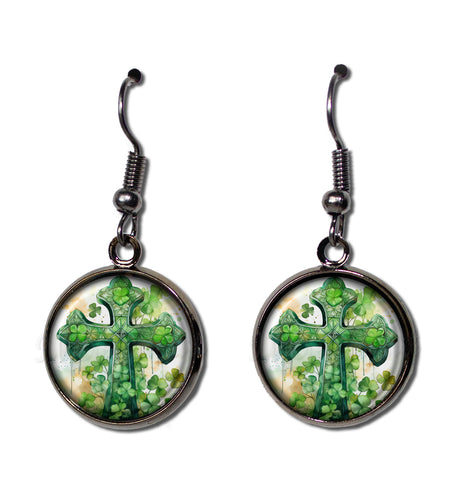 St. Patrick's Day Green Cross