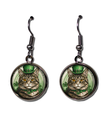 St. Patrick's Tabby Cat Irish Hat