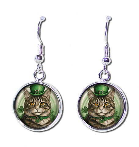 St. Patrick's Tabby Cat Irish Hat