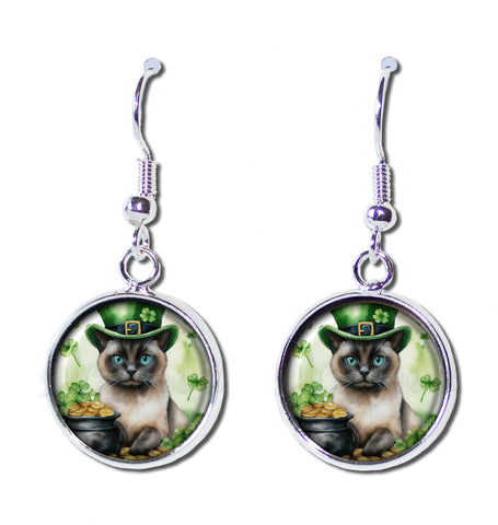 St. Patrick's Siamese Cat Irish Hat