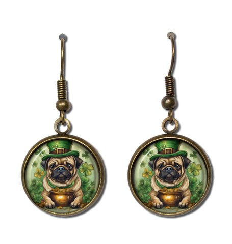 St. Patrick's Pug Dog Irish Pot of Gold