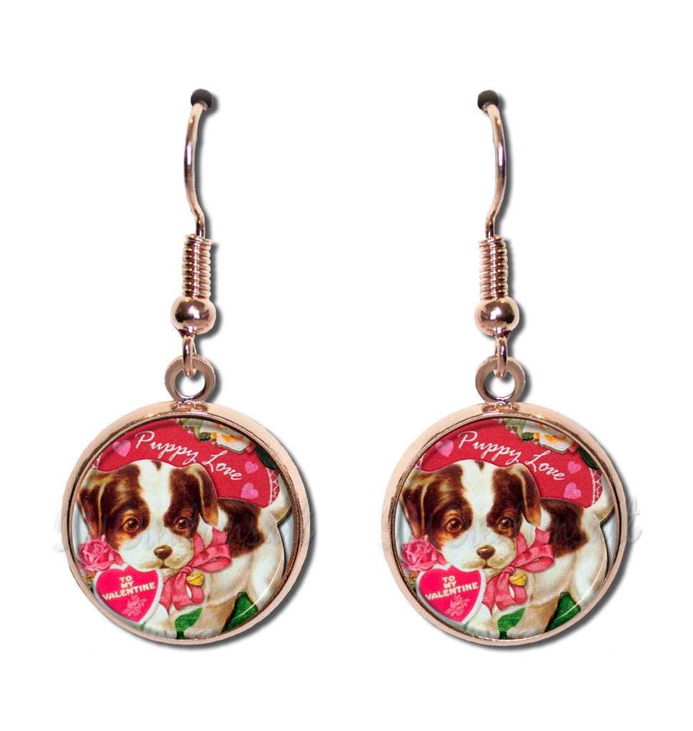 Sweet Retro Puppy Love