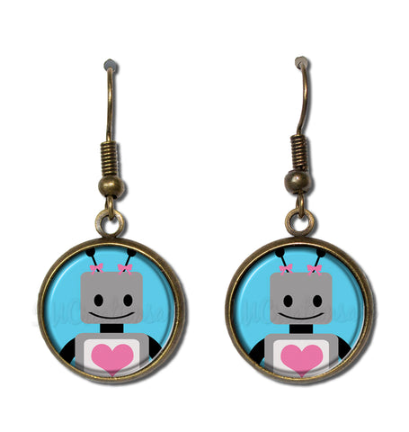 Kawaii Design Robot Valentine's Day