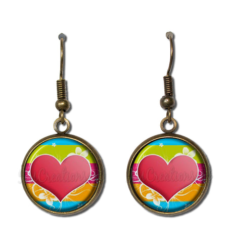 Bright Colorful Heart