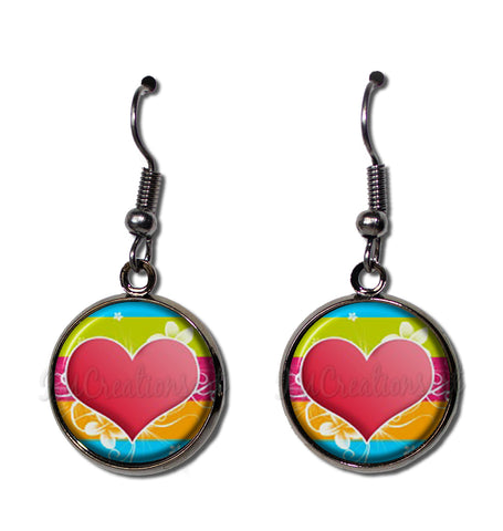 Bright Colorful Heart